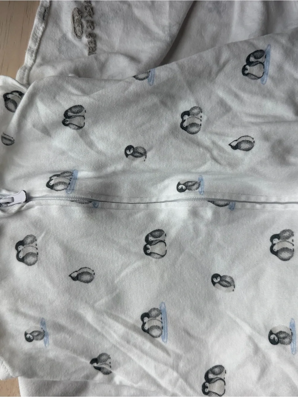 HALO Baby 100% cotton Penguin Print Swaddle Sleep Sack